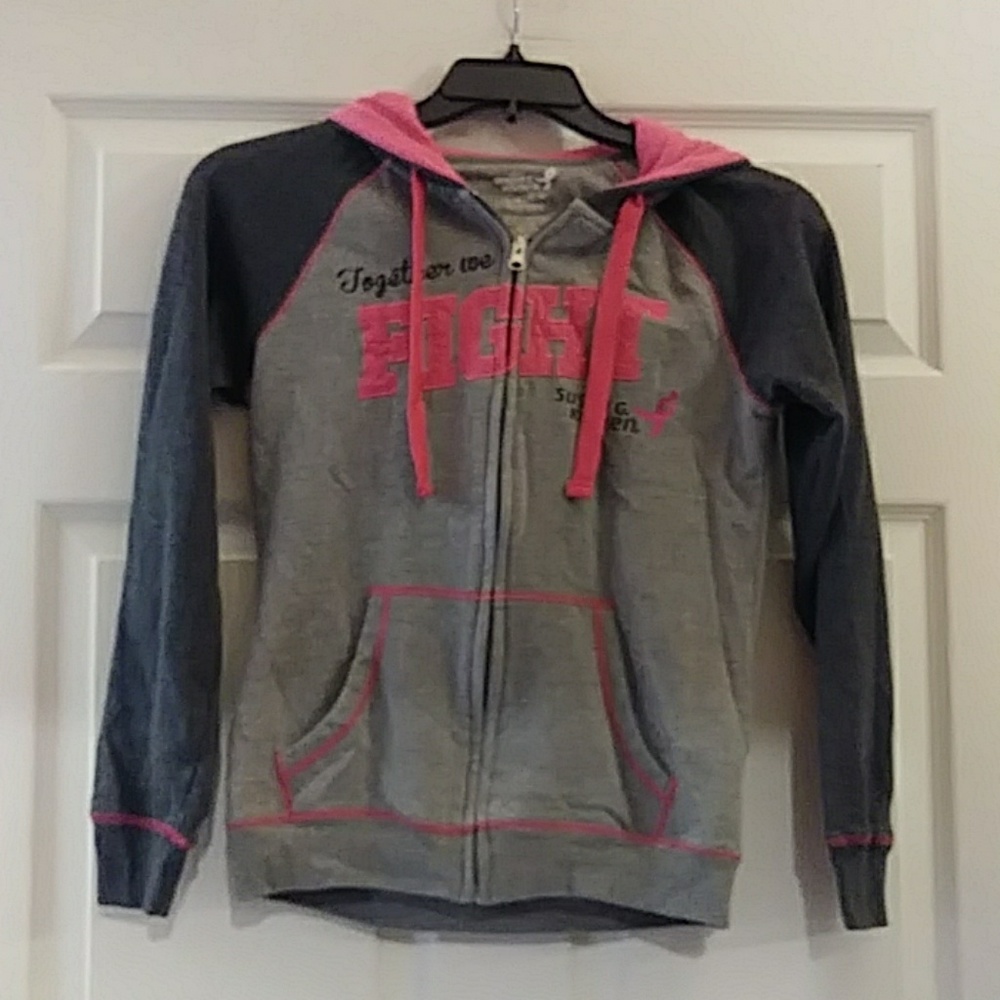 Susan G Komen "Together We Fight" Full Zip Jacket
